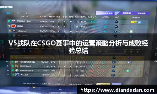 V5战队在CSGO赛事中的运营策略分析与成败经验总结